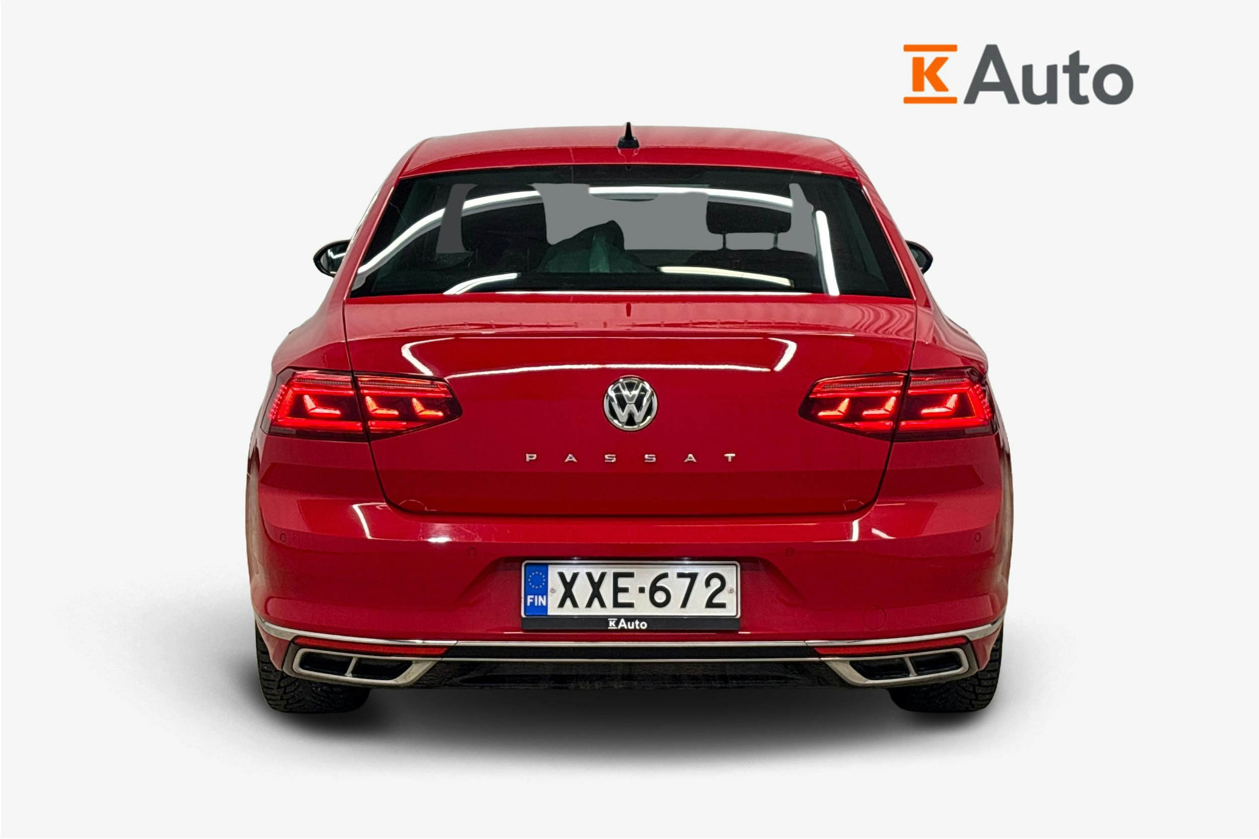 punainen Volkswagen Passat 2020 kuva 3.