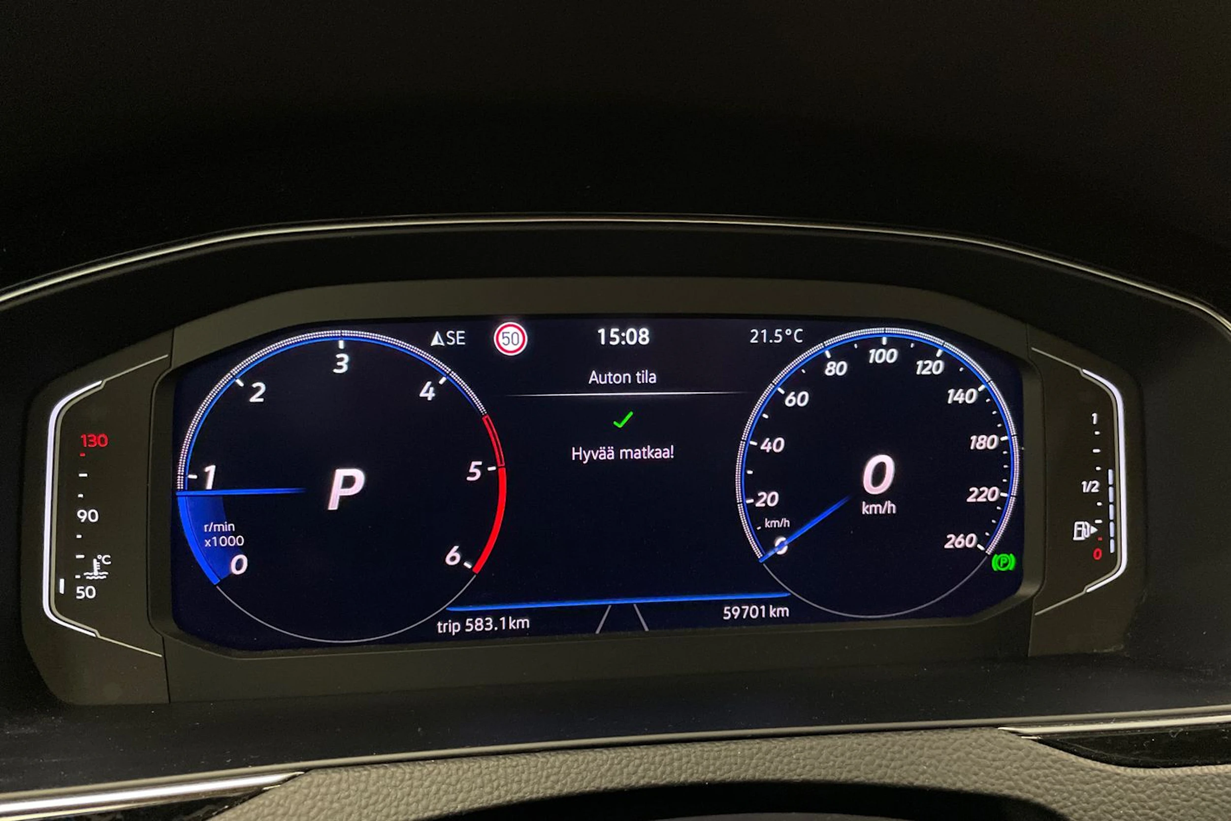 Sininen Volkswagen PASSAT 2021 kuva 17.