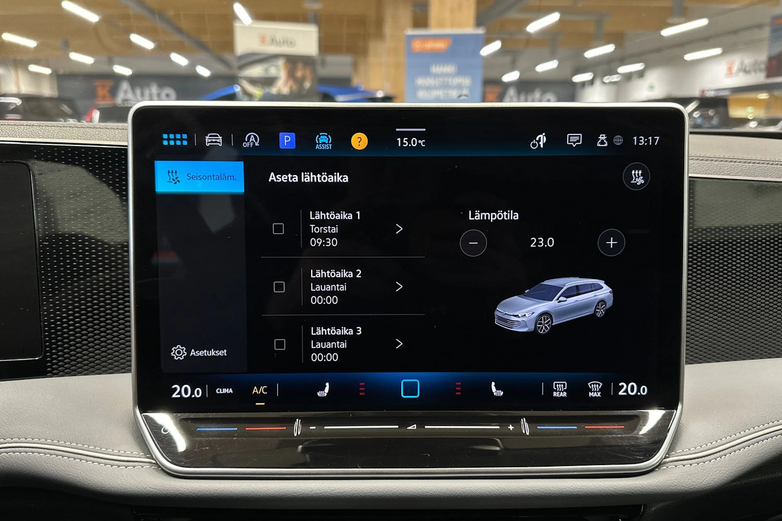 harmaa Volkswagen Passat 2024 kuva 23.
