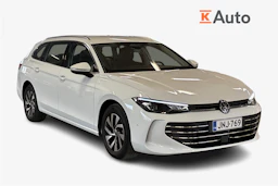 valkoinen Volkswagen Passat 2024 kuva 1.