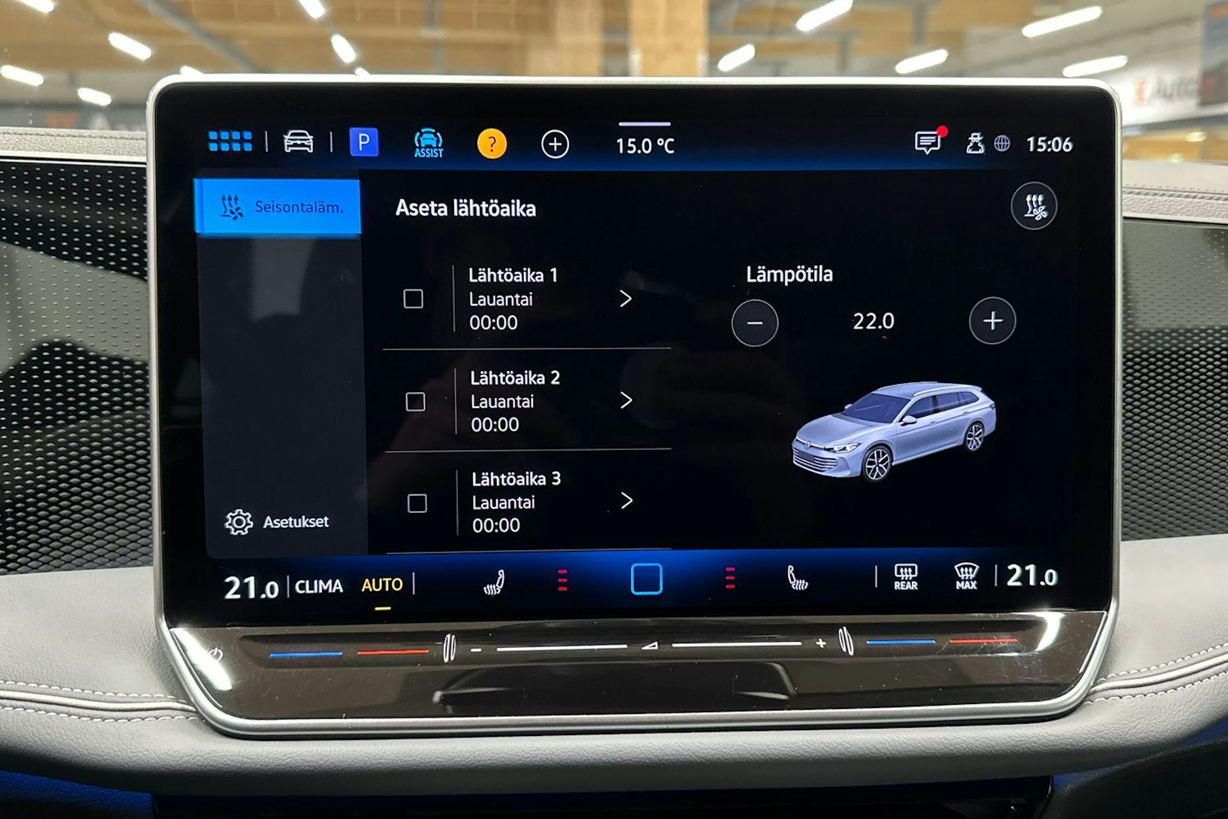 sininen Volkswagen Passat 2024 kuva 22.