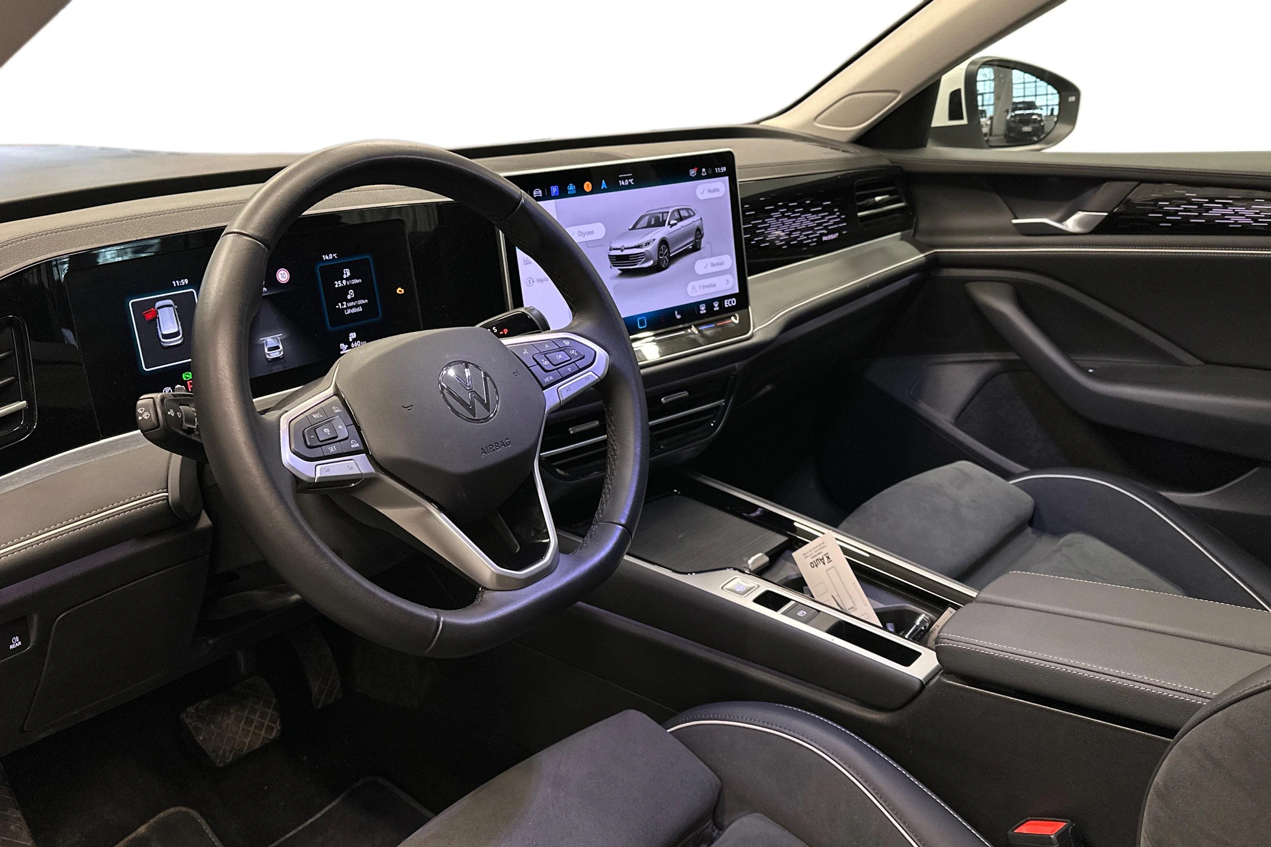 valkoinen Volkswagen Passat 2024 kuva 3.
