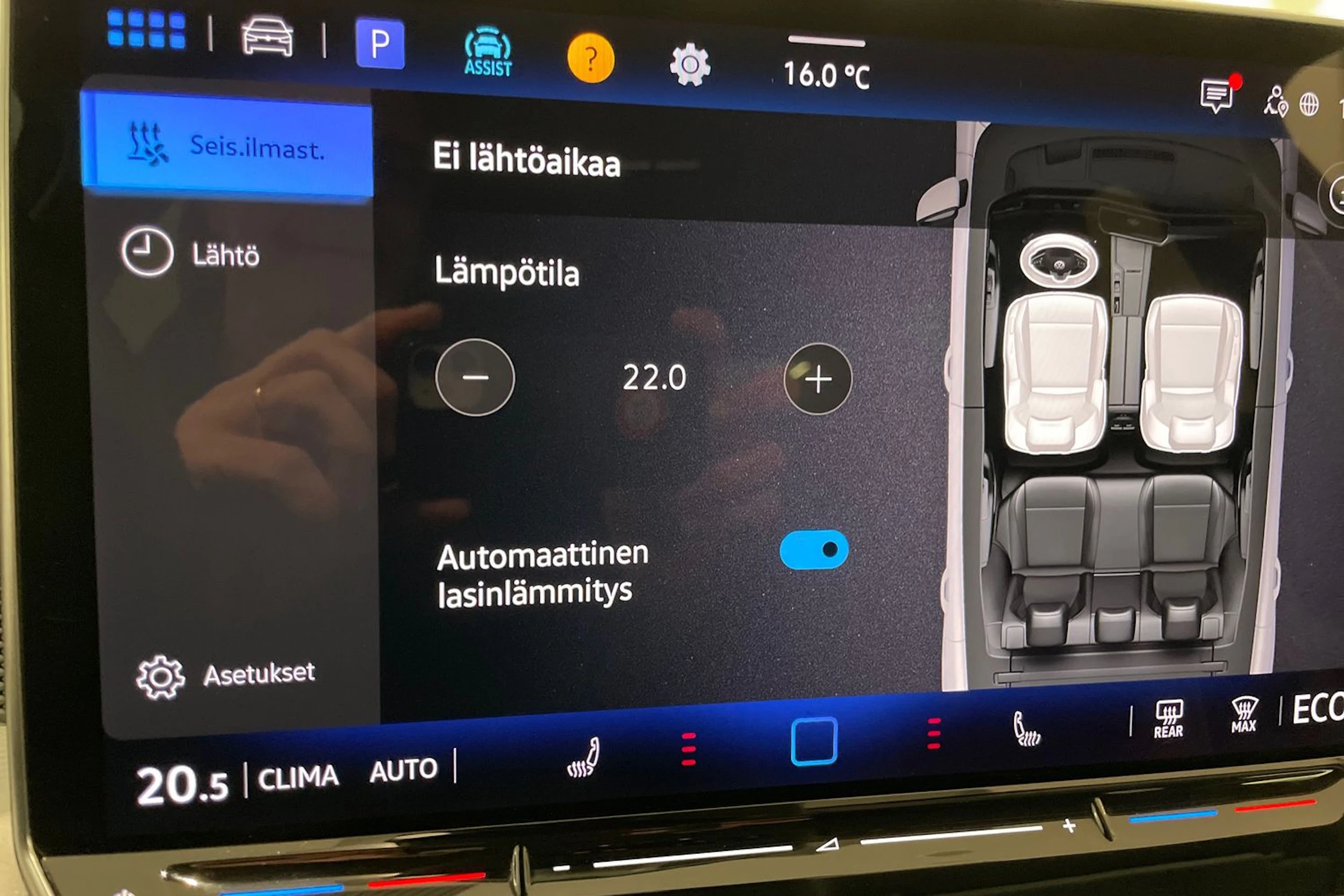 Harmaa Volkswagen PASSAT 2025 kuva 18.