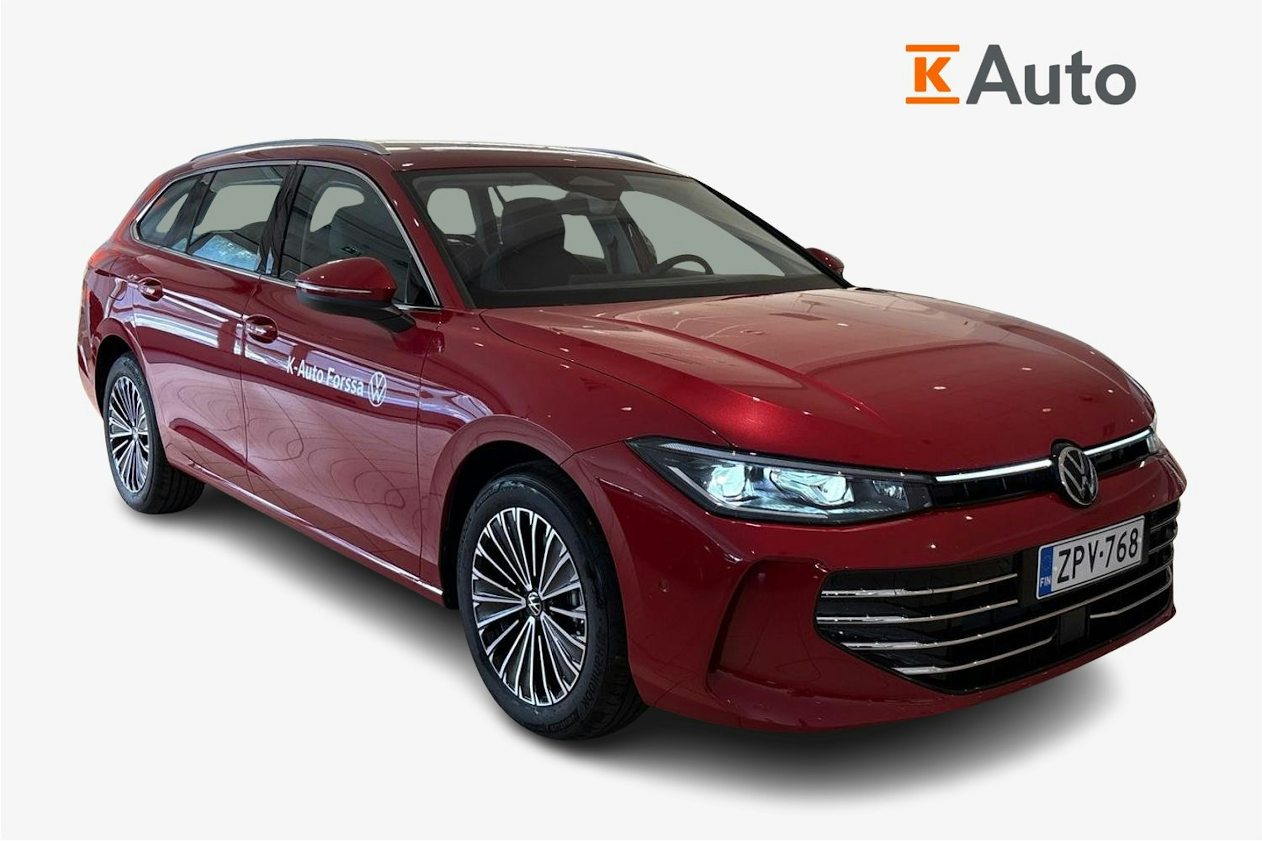 punainen Volkswagen Passat 2025 kuva 1.