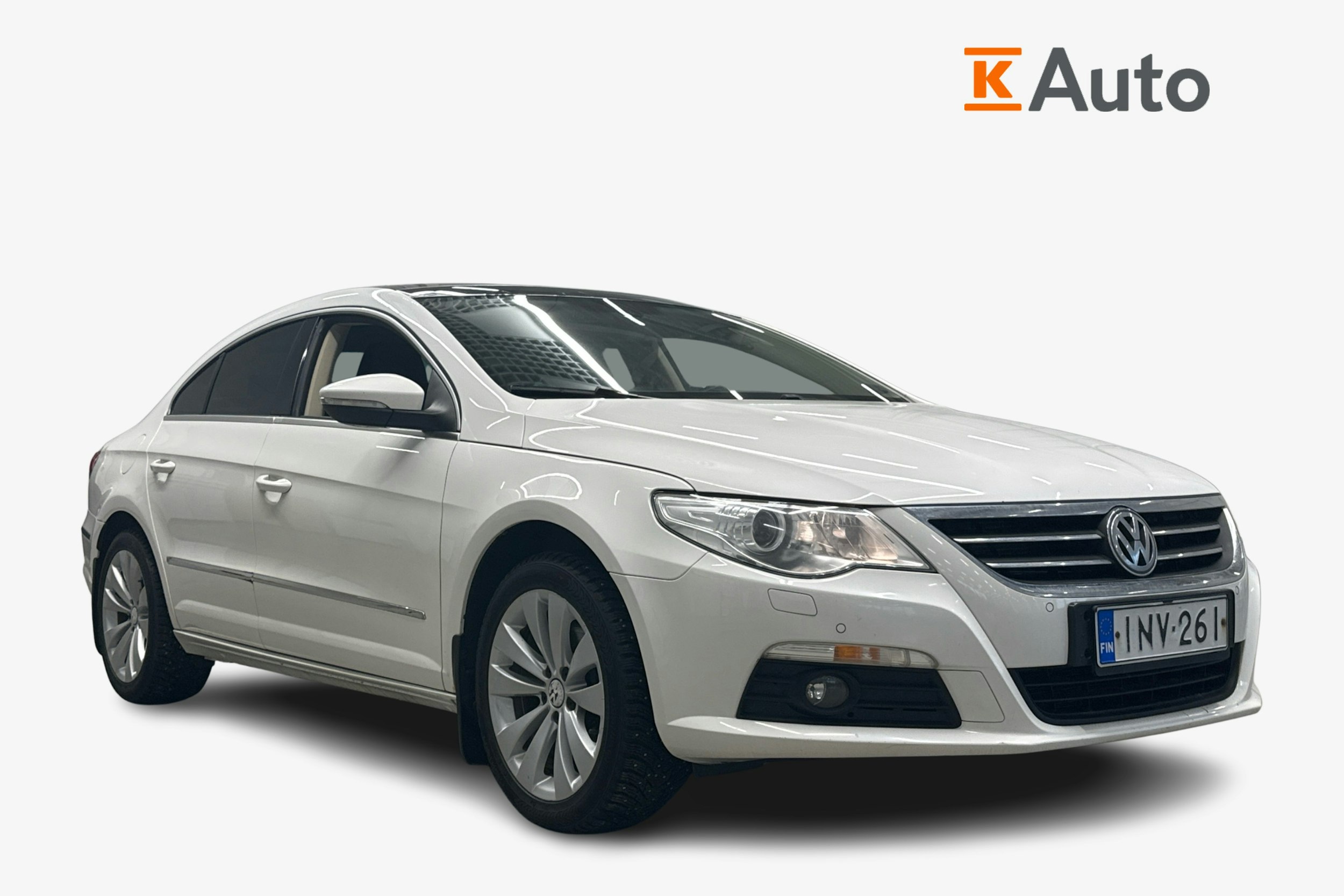 valkoinen Volkswagen CC 2010 kuva 1.