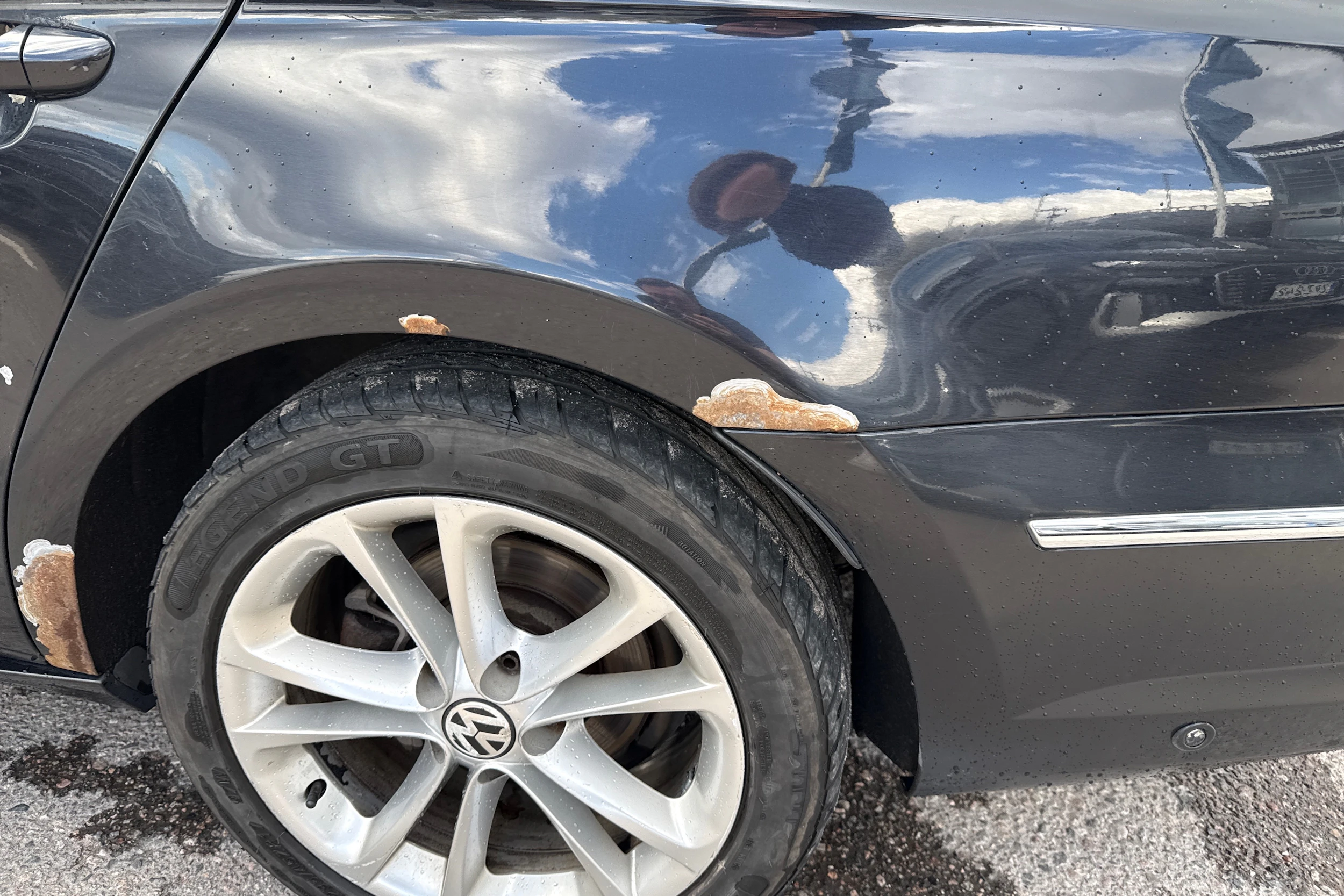 Musta Volkswagen PASSAT CC 2011 kuva 12.