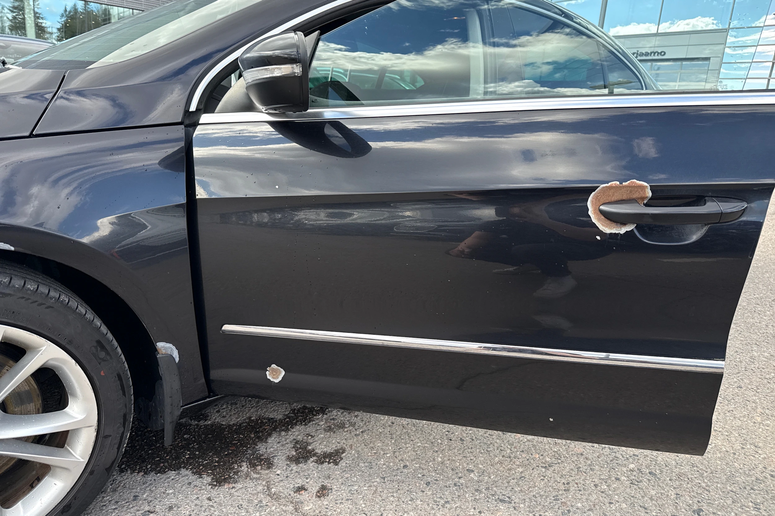 Musta Volkswagen PASSAT CC 2011 kuva 13.