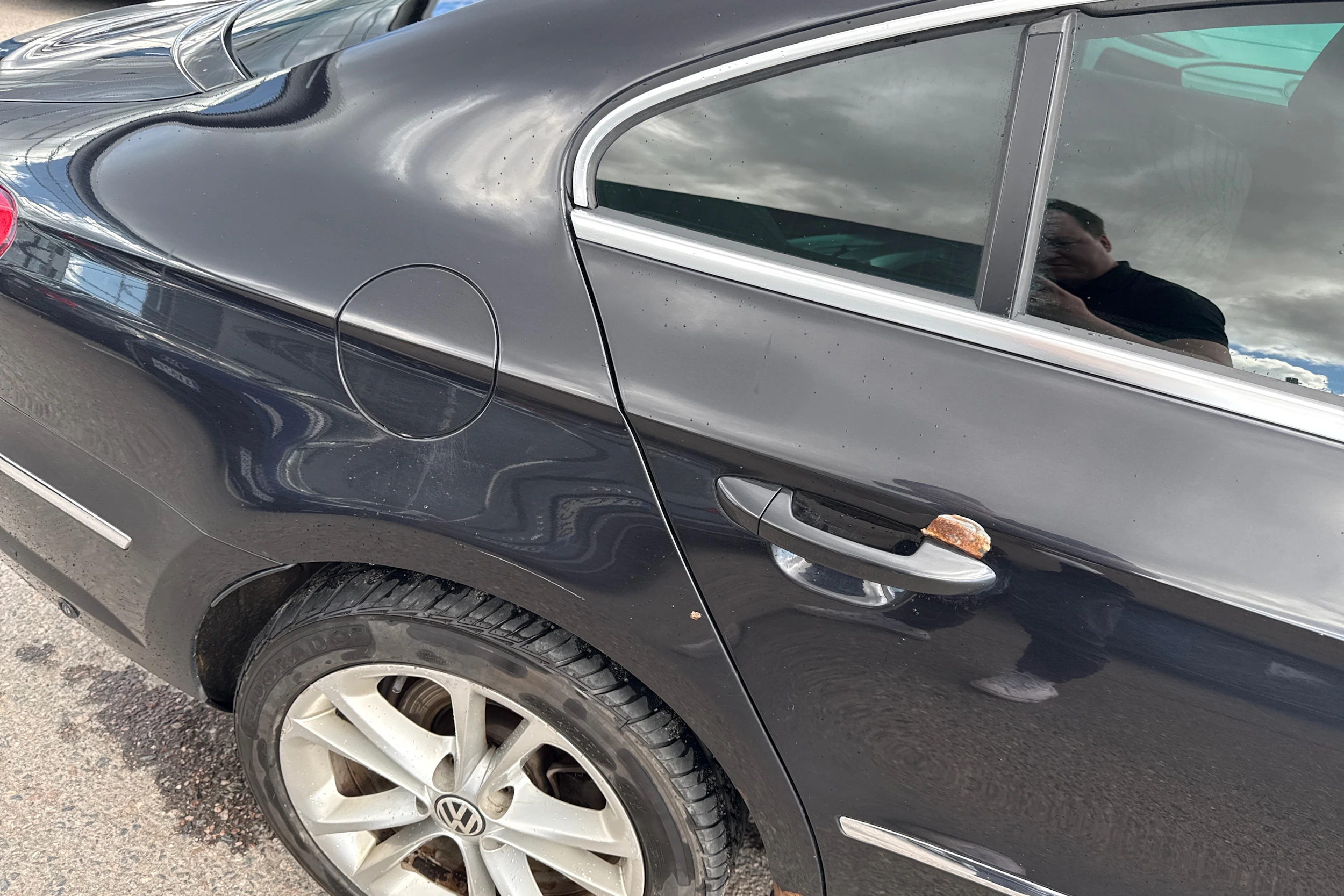 Musta Volkswagen PASSAT CC 2011 kuva 15.
