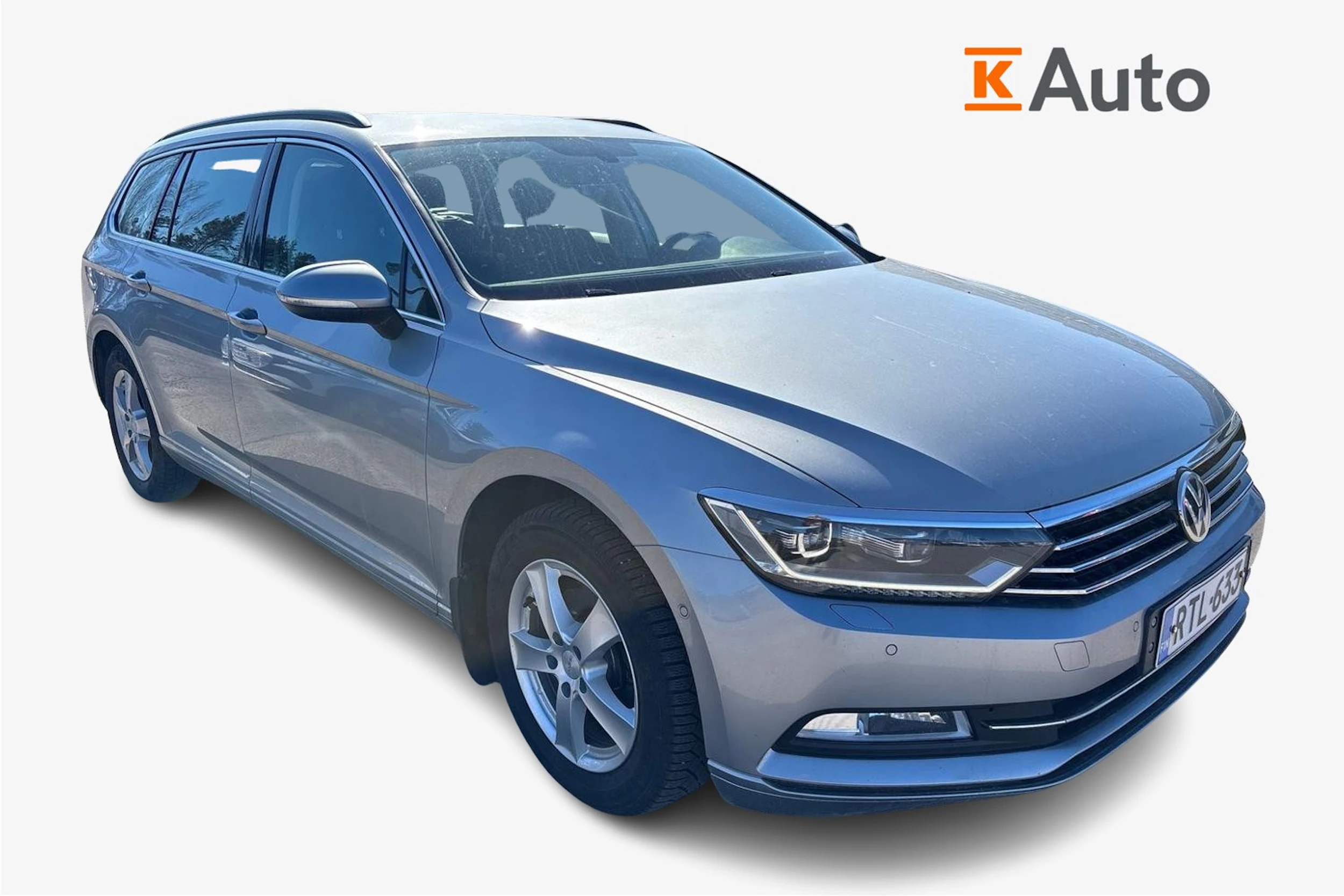 Sininen Volkswagen Passat 2018 kuva 1.