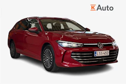 punainen Volkswagen Passat 2024 kuva 1.