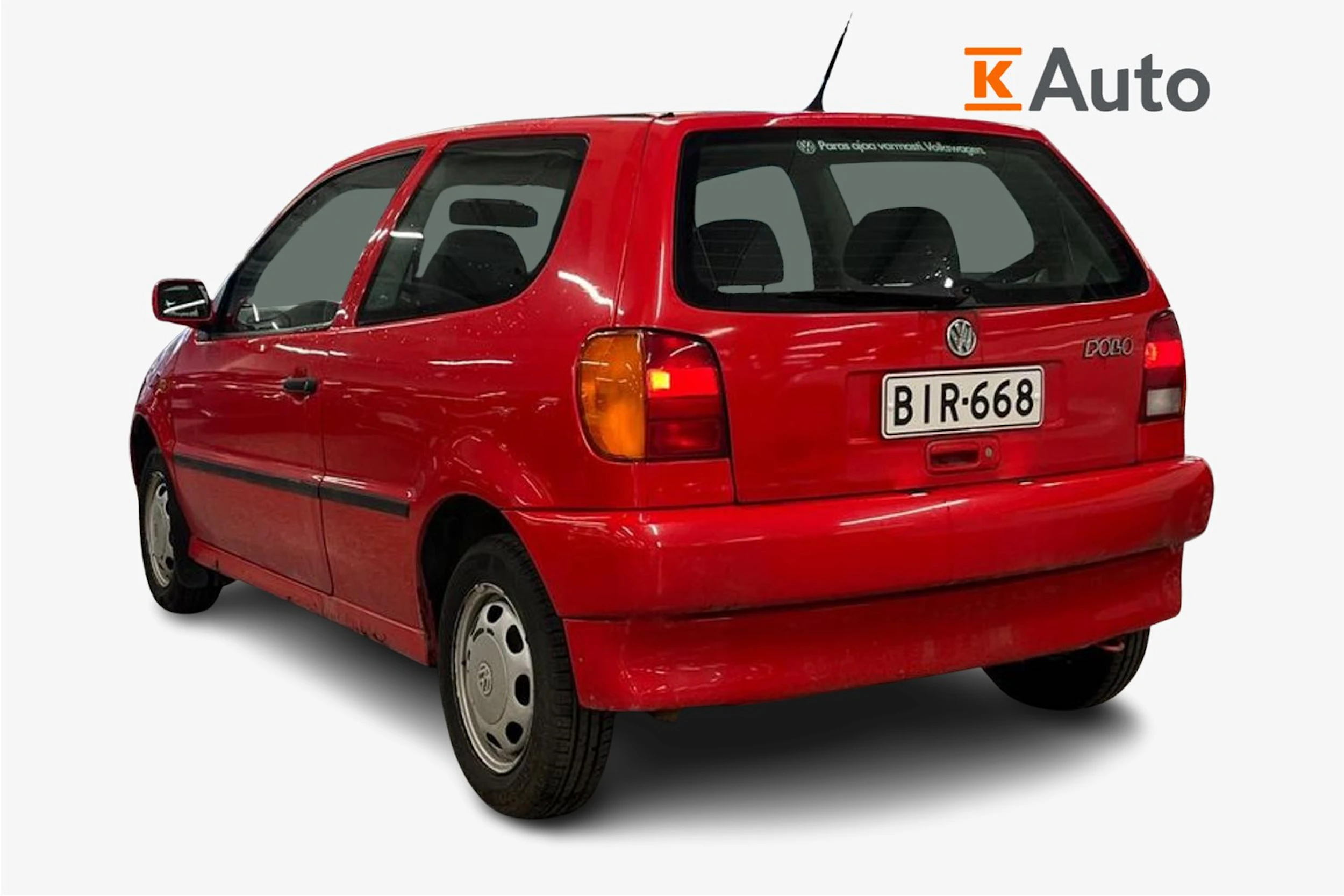 Punainen Volkswagen POLO 1998 kuva 2.