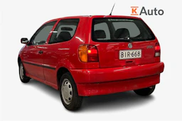 Punainen Volkswagen POLO 1998 kuva 2.