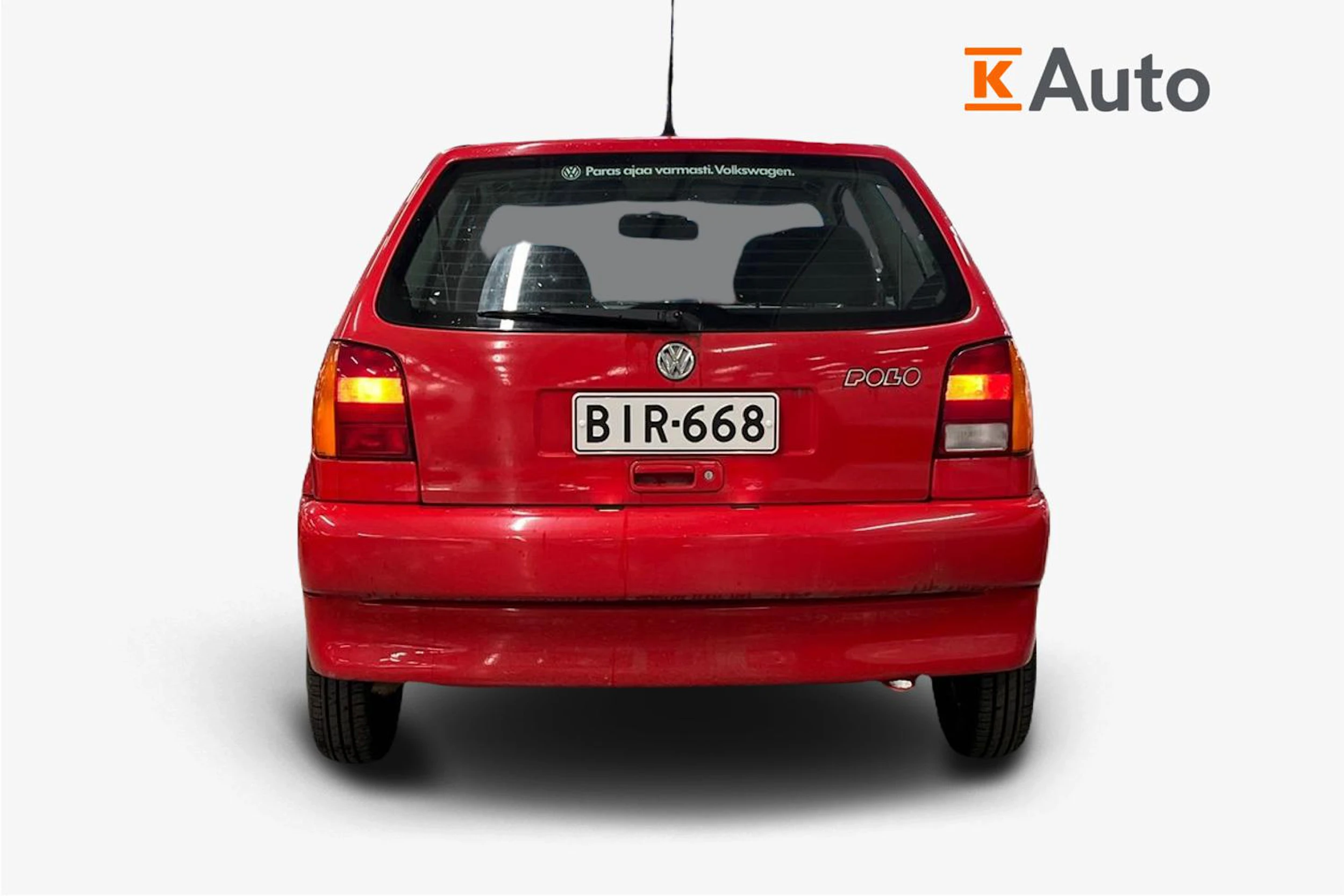 Punainen Volkswagen POLO 1998 kuva 3.