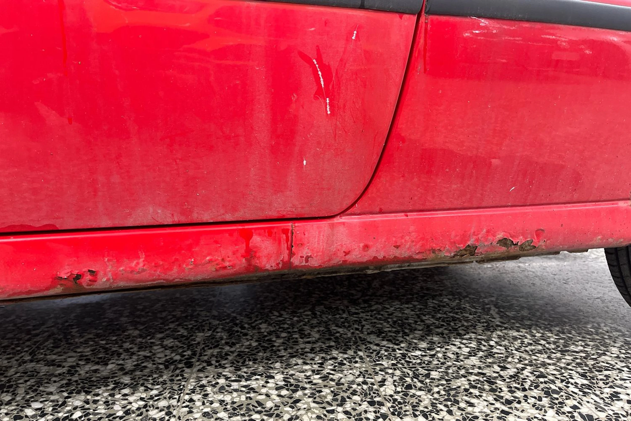 Punainen Volkswagen POLO 1998 kuva 16.