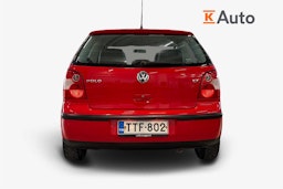 punainen Volkswagen Polo 2003 kuva 3.