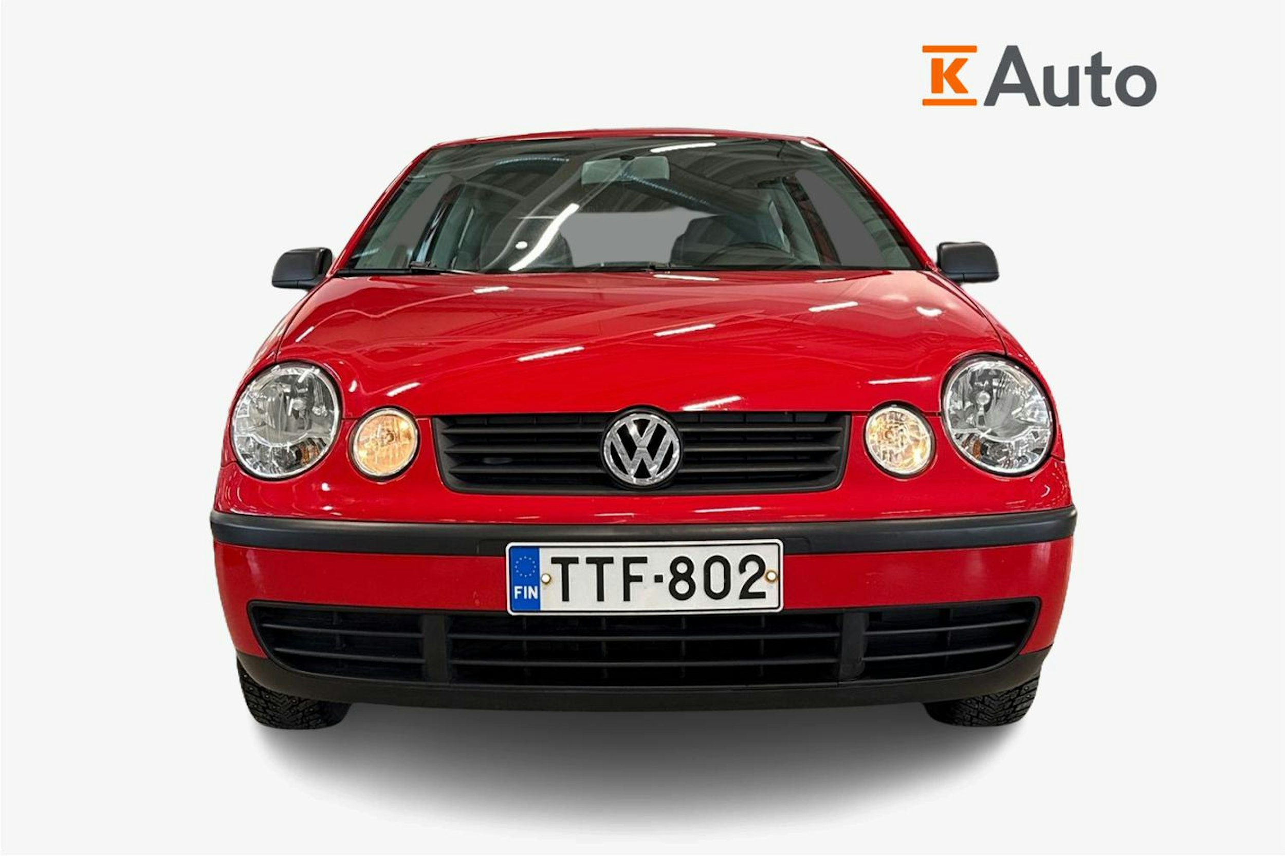 punainen Volkswagen Polo 2003 kuva 5.