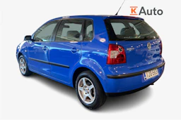 punainen Volkswagen Polo 2004 kuva 2.