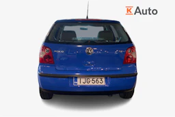 punainen Volkswagen Polo 2004 kuva 3.