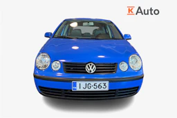 punainen Volkswagen Polo 2004 kuva 4.