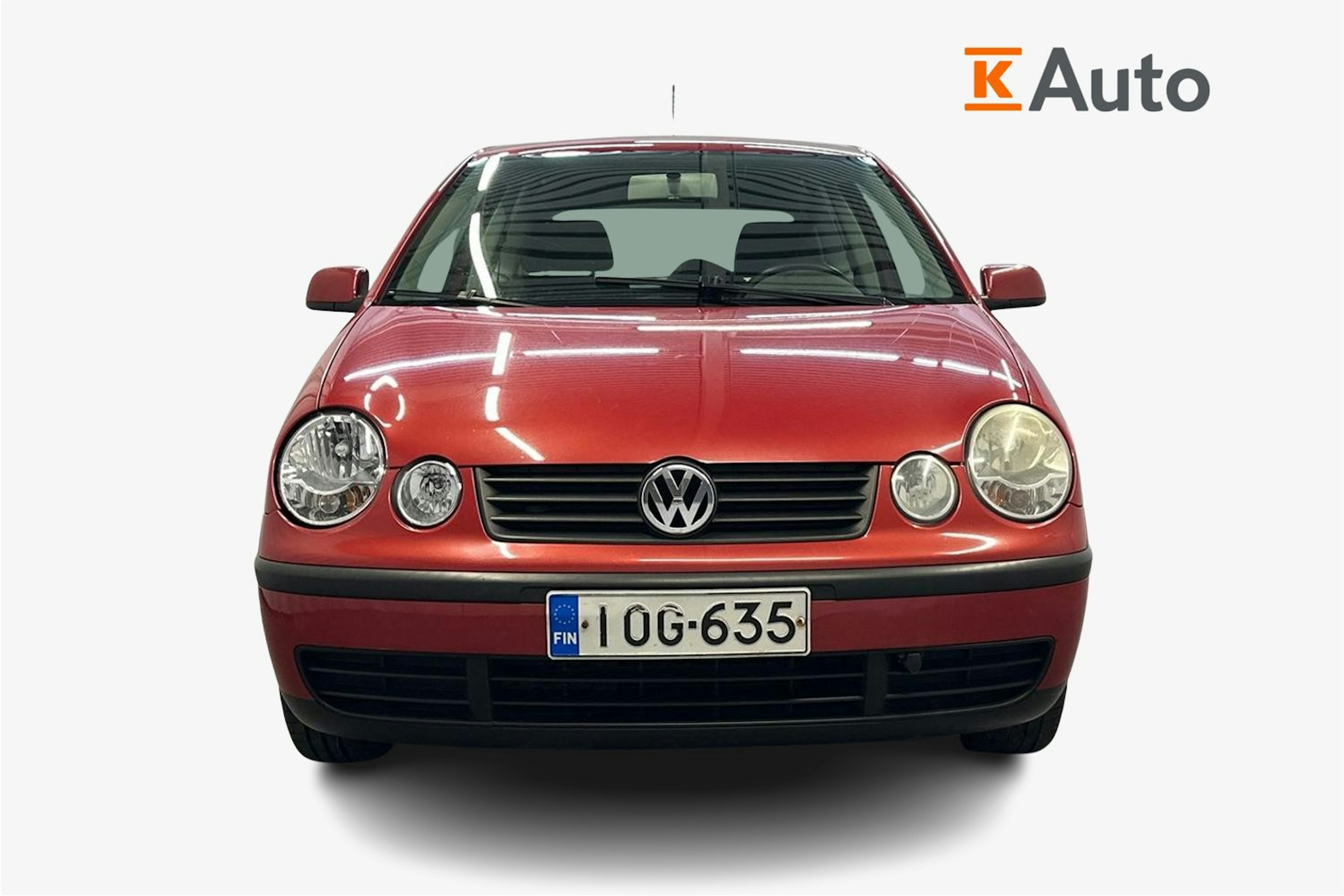 Punainen Volkswagen POLO 2004 kuva 2.