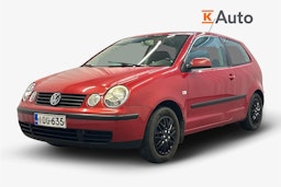 Punainen Volkswagen POLO 2004 kuva 3.