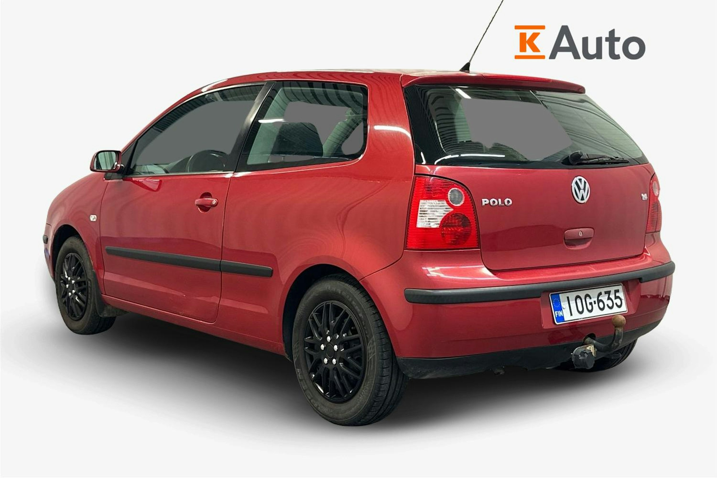 Punainen Volkswagen POLO 2004 kuva 4.
