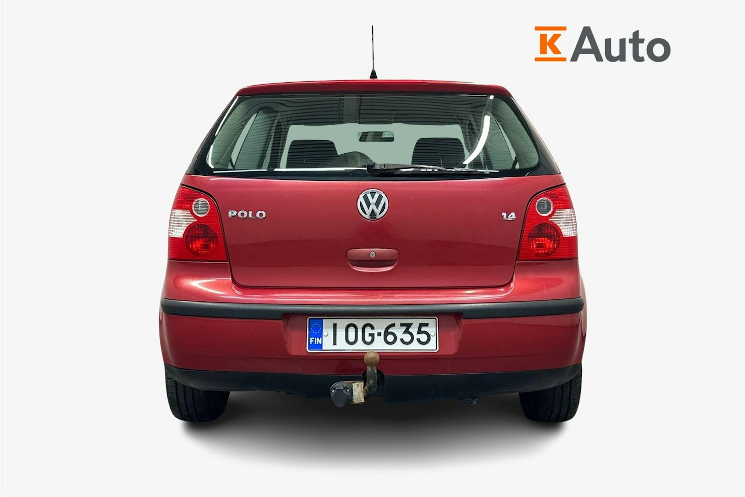 Punainen Volkswagen POLO 2004 kuva 5.