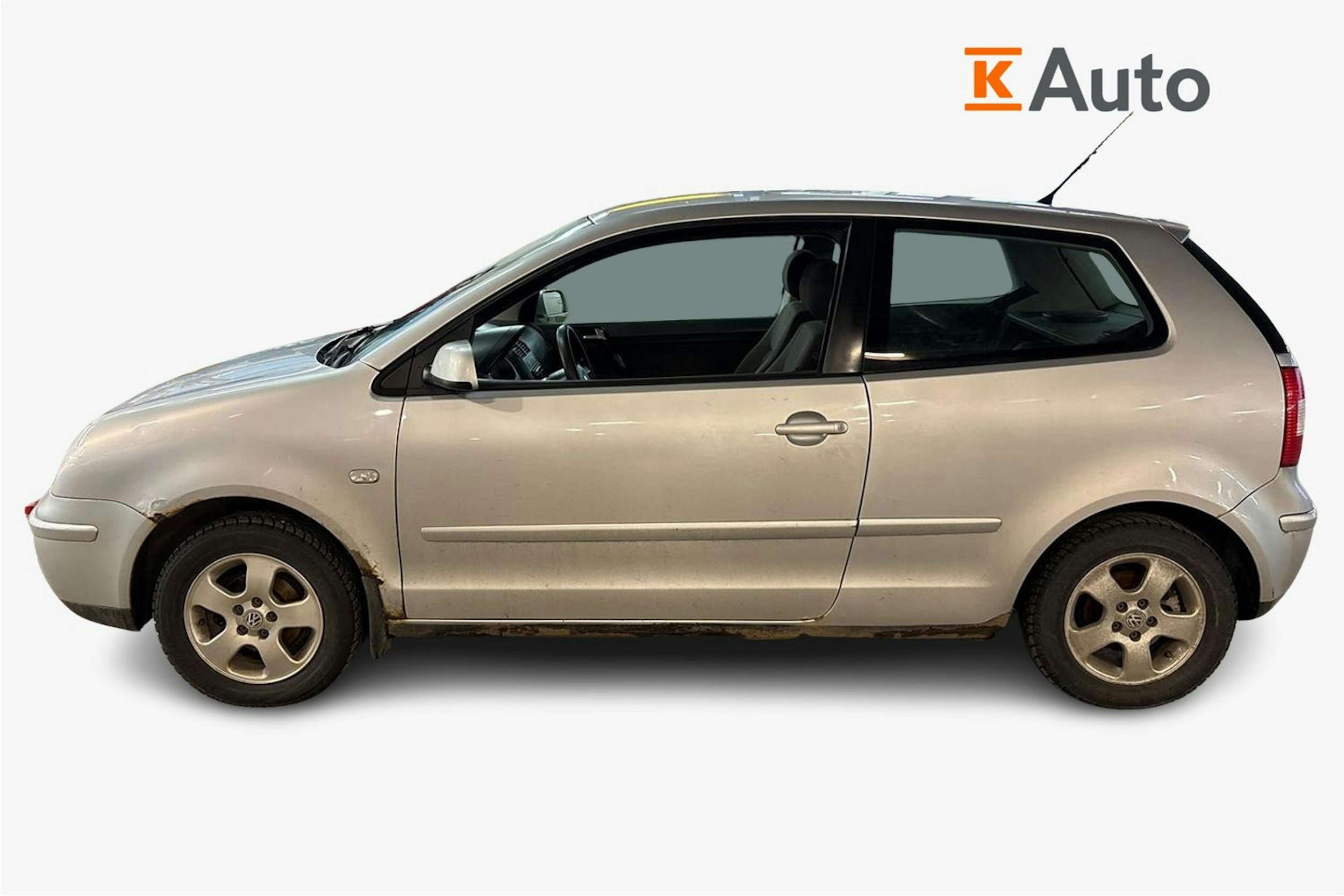 harmaa Volkswagen Polo 2004 kuva 5.