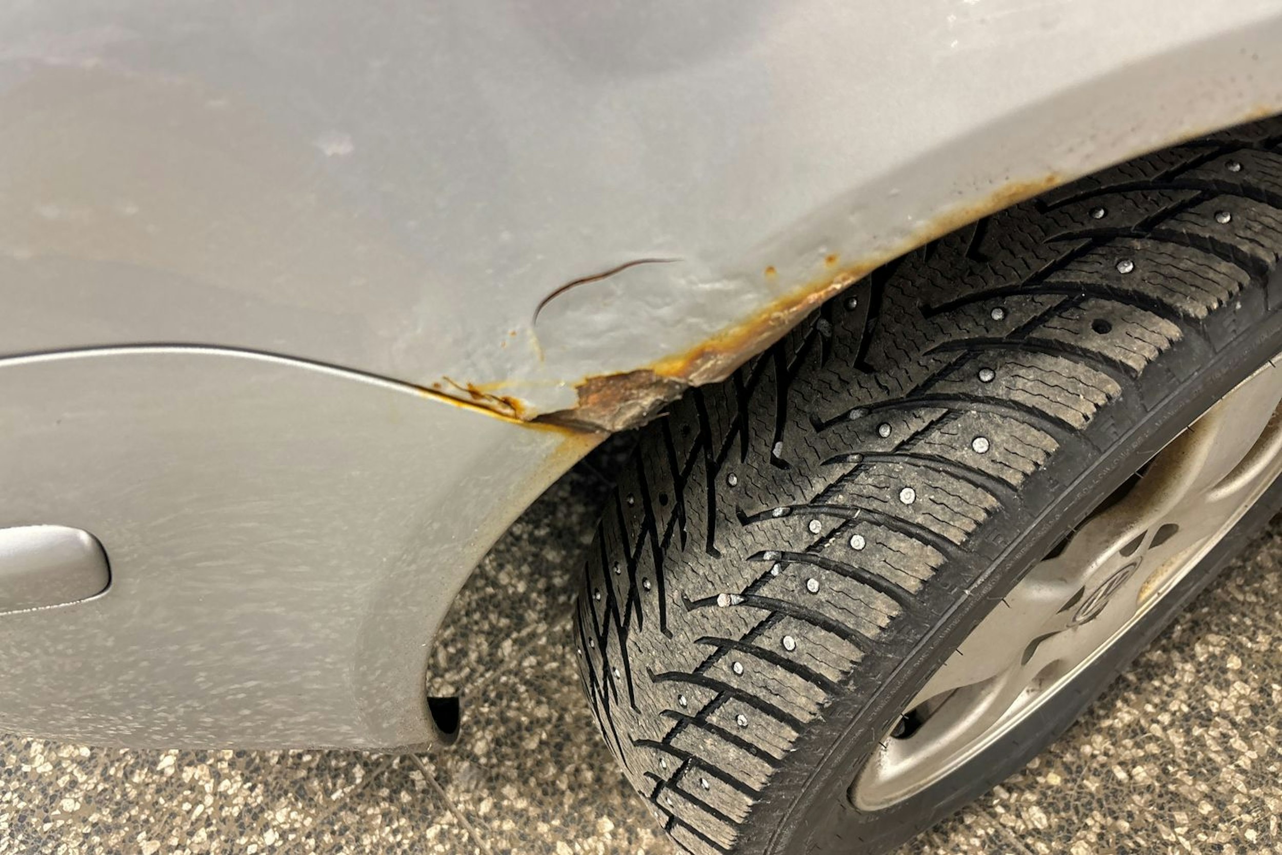 harmaa Volkswagen Polo 2004 kuva 13.