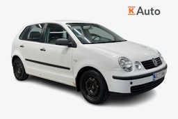 valkoinen Volkswagen Polo 2004 kuva 1.