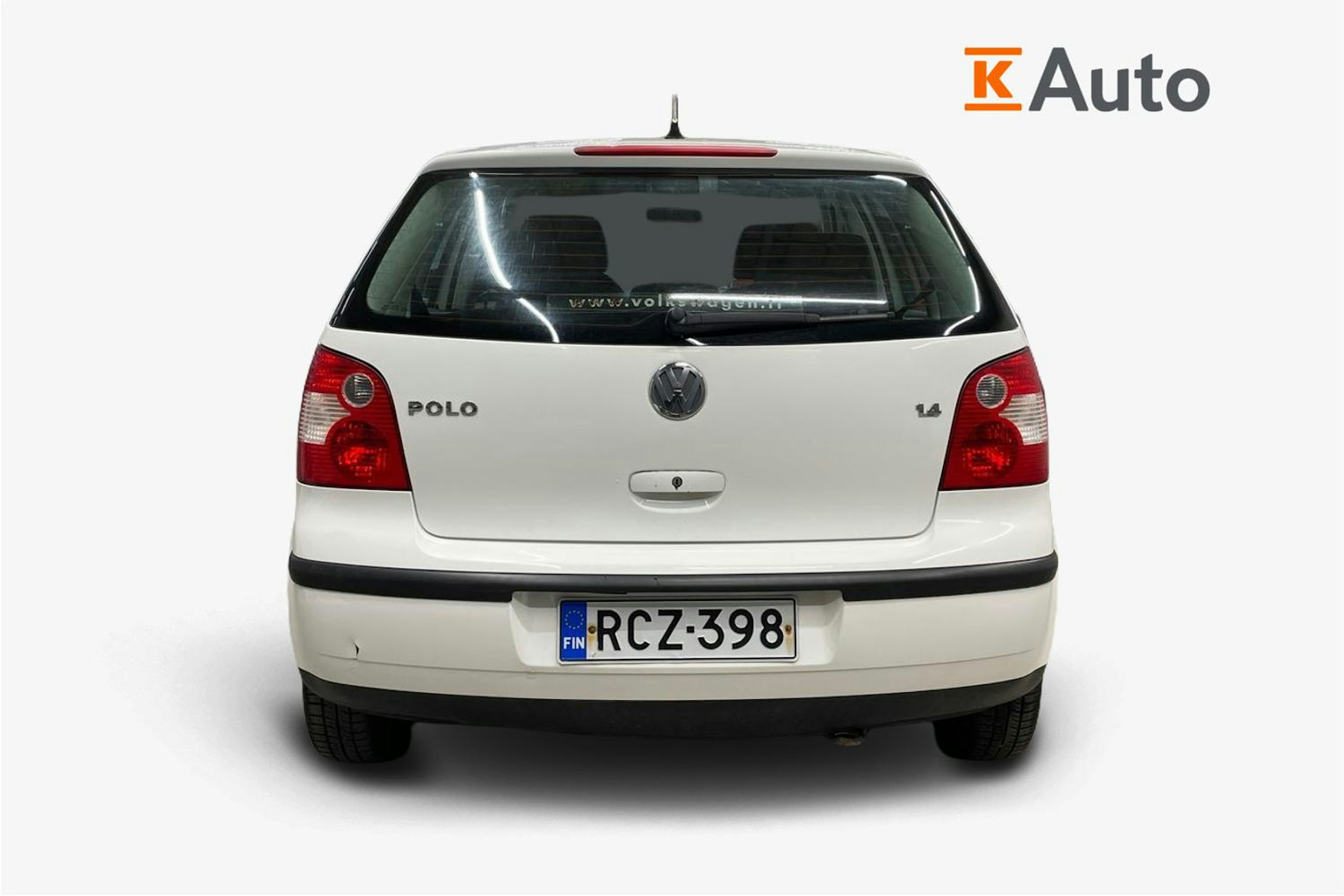 valkoinen Volkswagen Polo 2004 kuva 3.