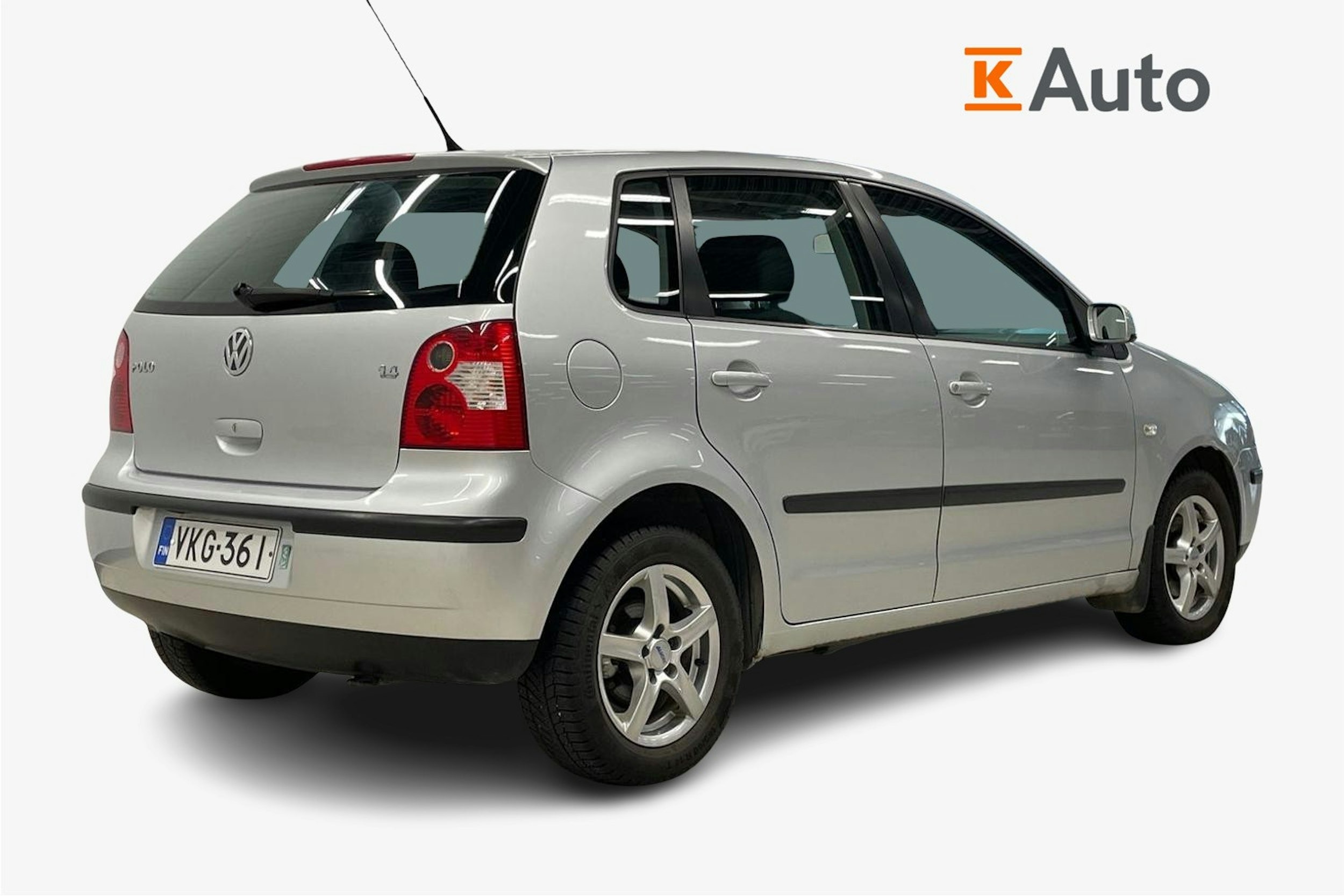 Harmaa Volkswagen POLO 2004 kuva 2.