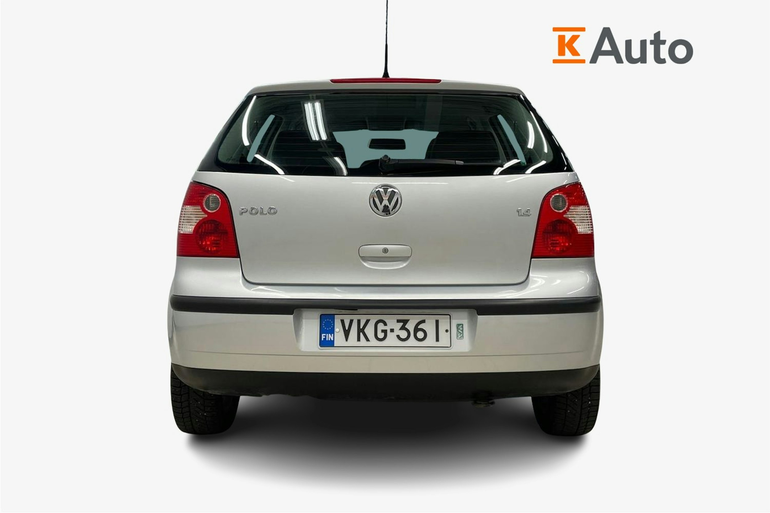 Harmaa Volkswagen POLO 2004 kuva 3.