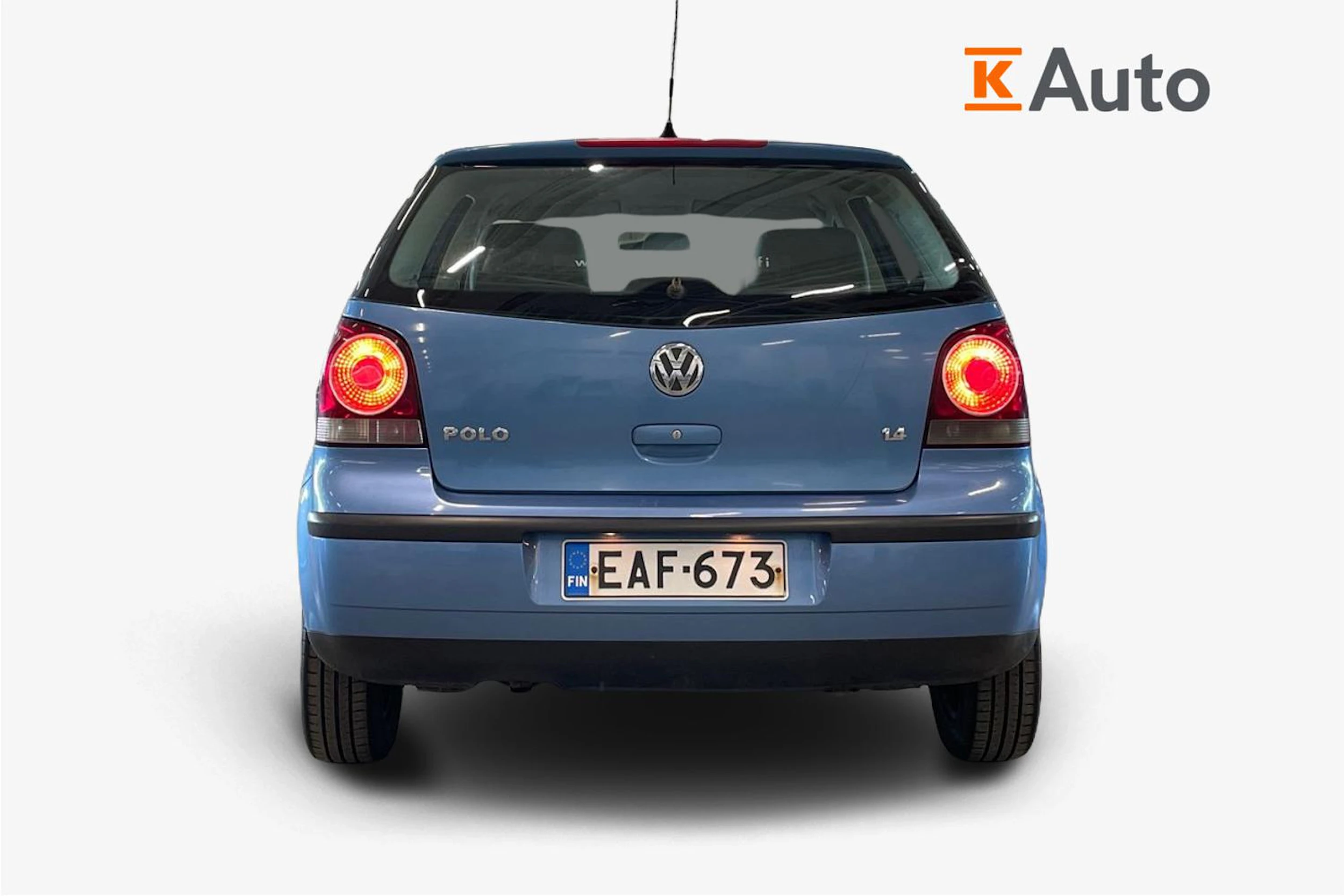 sininen Volkswagen Polo 2005 kuva 3.