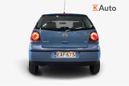 sininen Volkswagen Polo 2005 kuva 3.