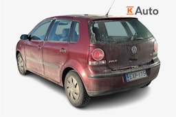 punainen Volkswagen Polo 2005 kuva 2.
