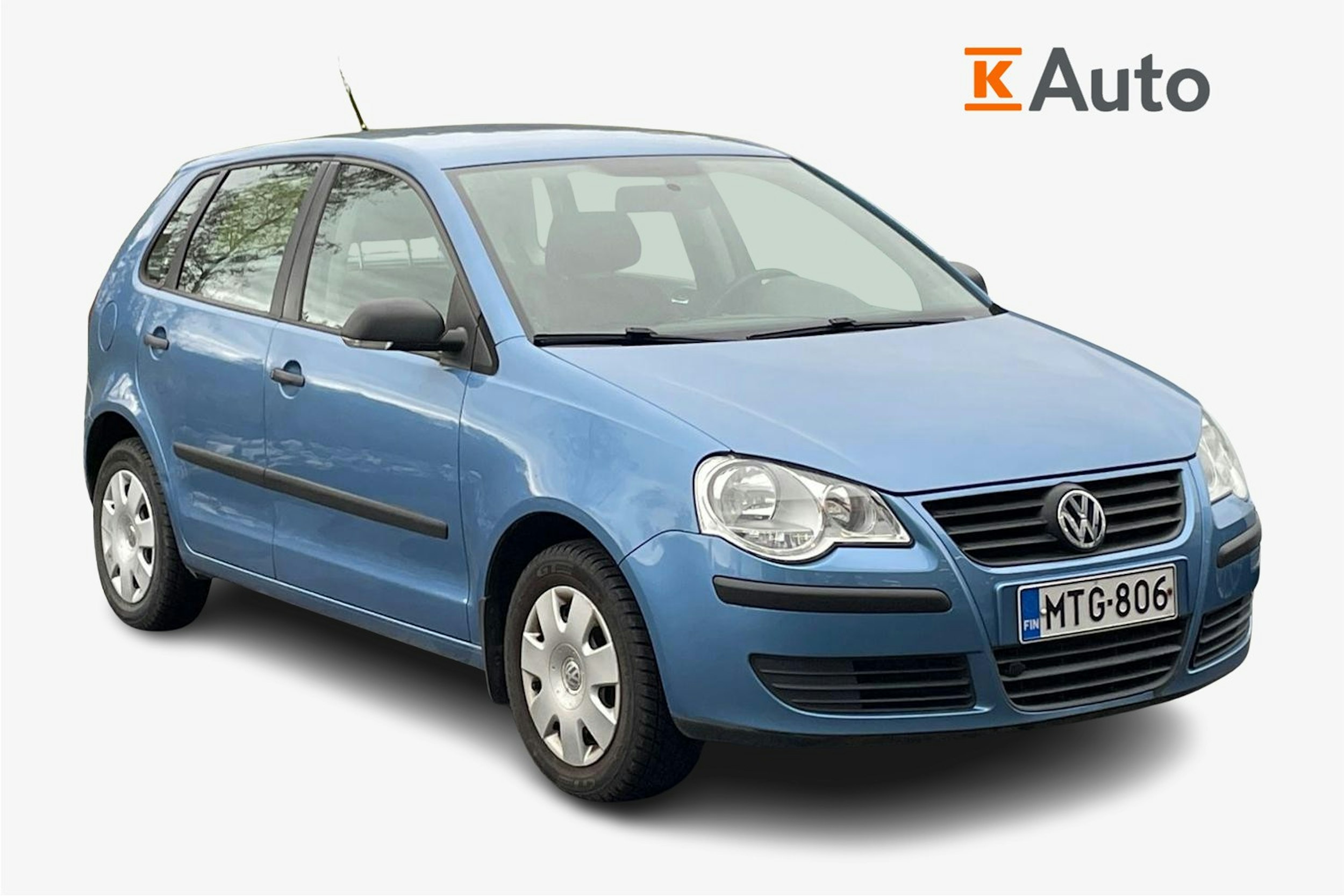 sininen Volkswagen Polo 2005 kuva 1.