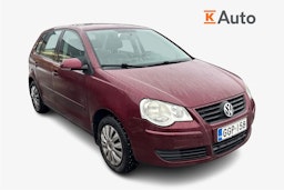 punainen Volkswagen Polo 2006 kuva 1.