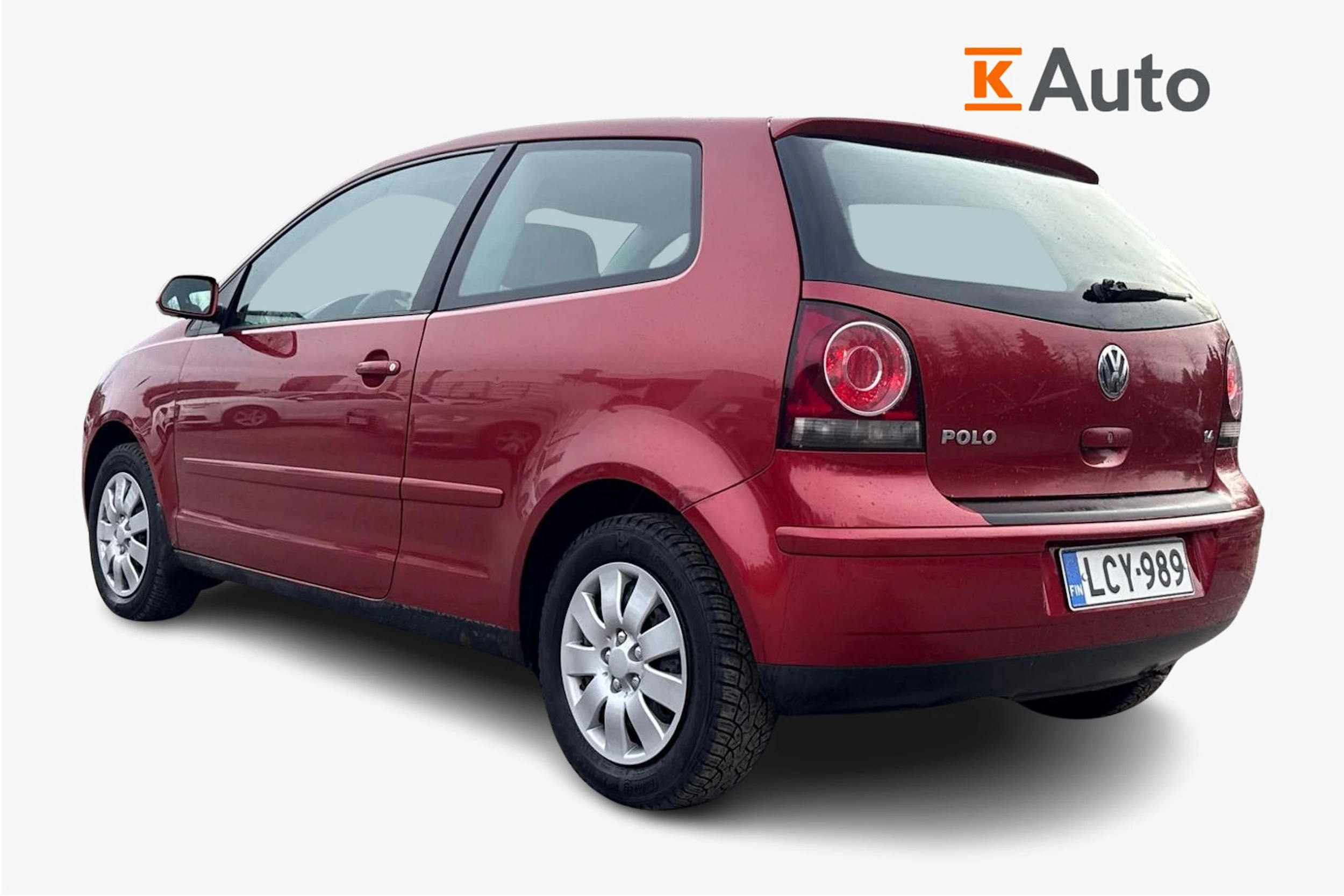 Punainen Volkswagen POLO 2006 kuva 2.