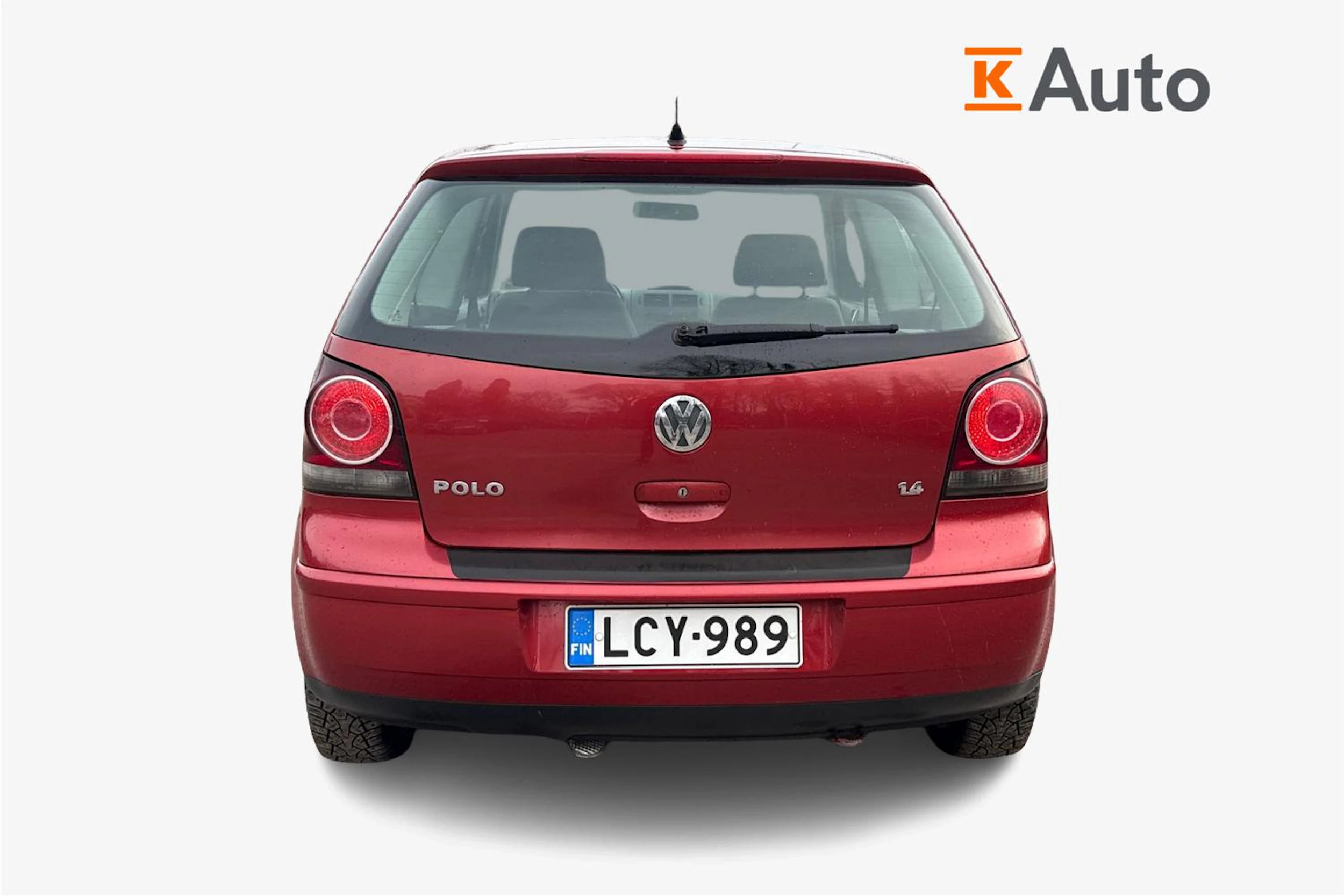 Punainen Volkswagen POLO 2006 kuva 3.