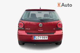 Punainen Volkswagen POLO 2006 kuva 3.