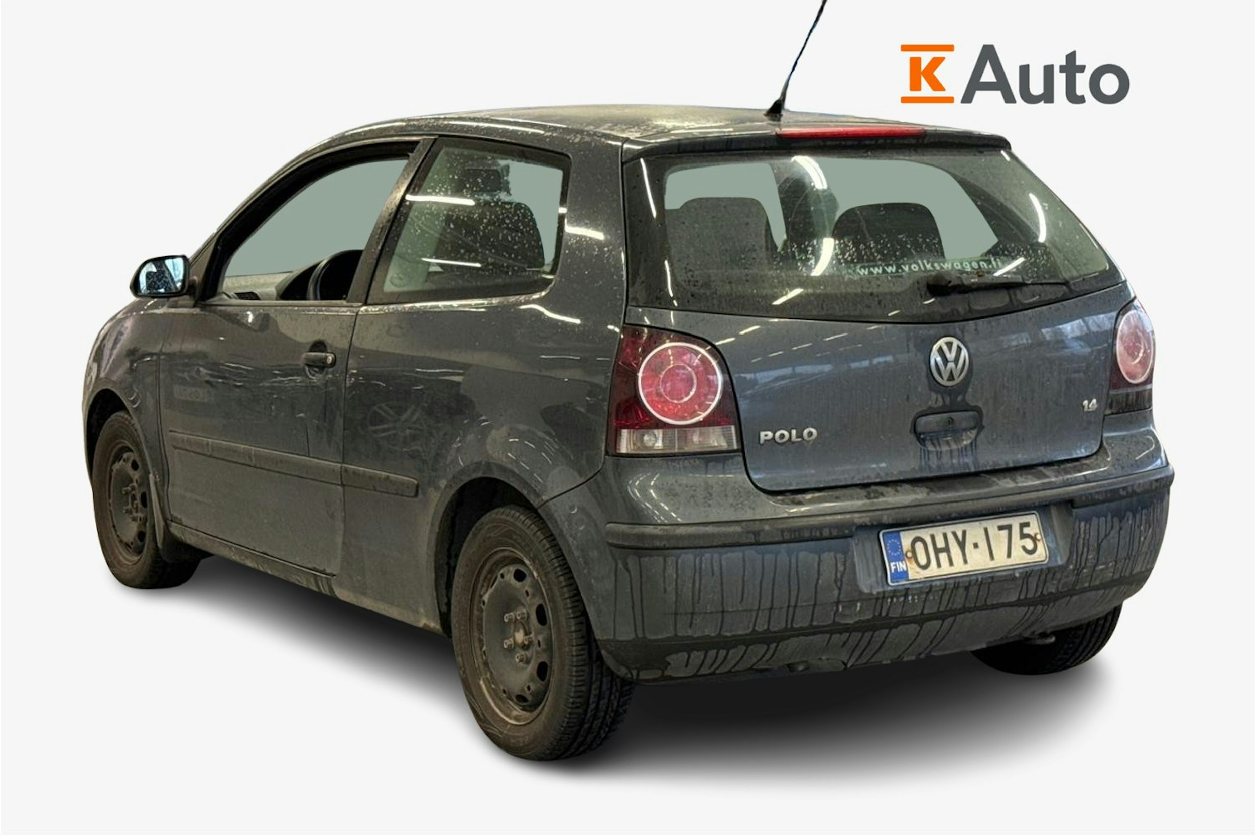 Harmaa Volkswagen POLO 2006 kuva 2.