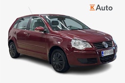 punainen Volkswagen Polo 2006 kuva 1.