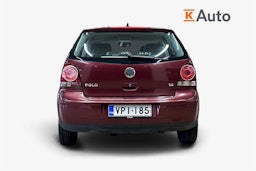 punainen Volkswagen Polo 2006 kuva 3.