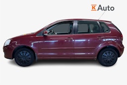 punainen Volkswagen Polo 2006 kuva 6.
