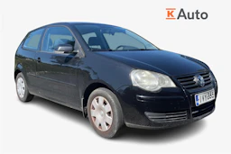 musta Volkswagen Polo 2007 kuva 1.