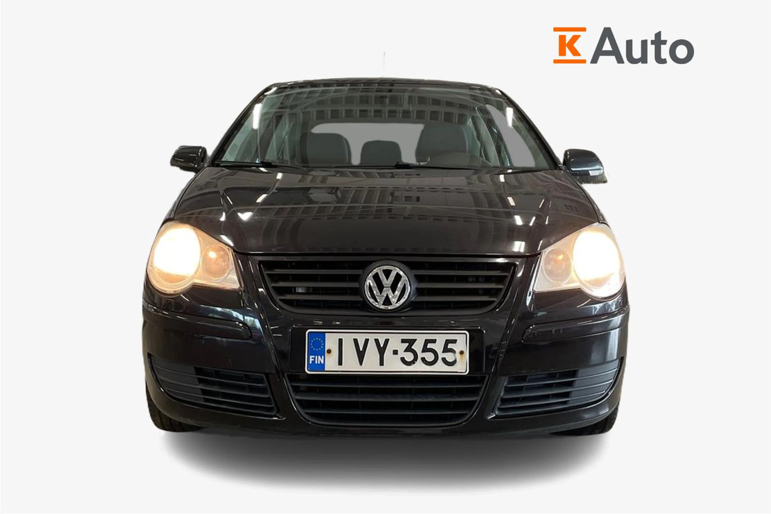 musta Volkswagen Polo 2007 kuva 4.