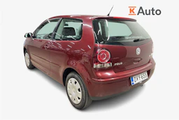 punainen Volkswagen Polo 2008 kuva 3.