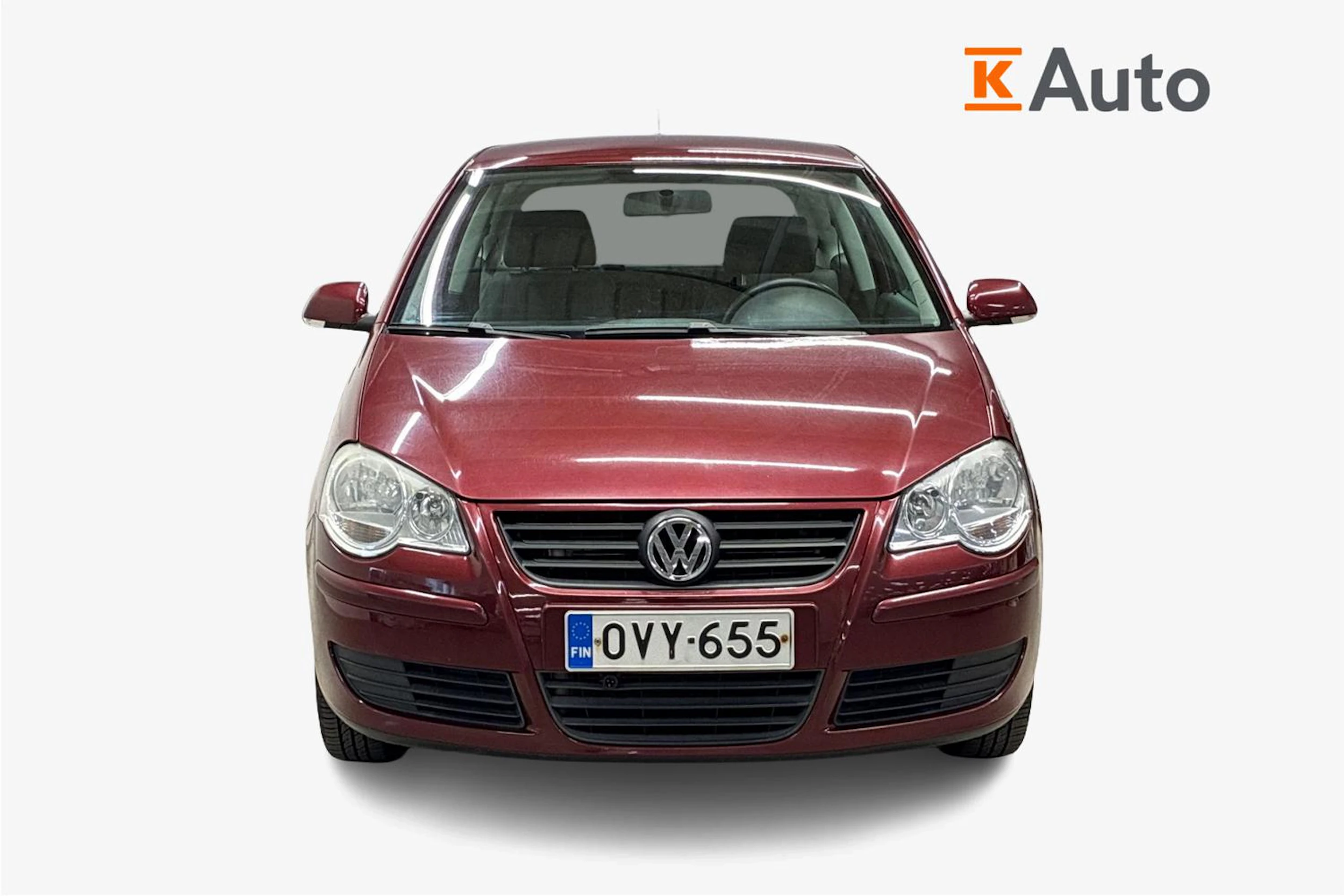 punainen Volkswagen Polo 2008 kuva 5.