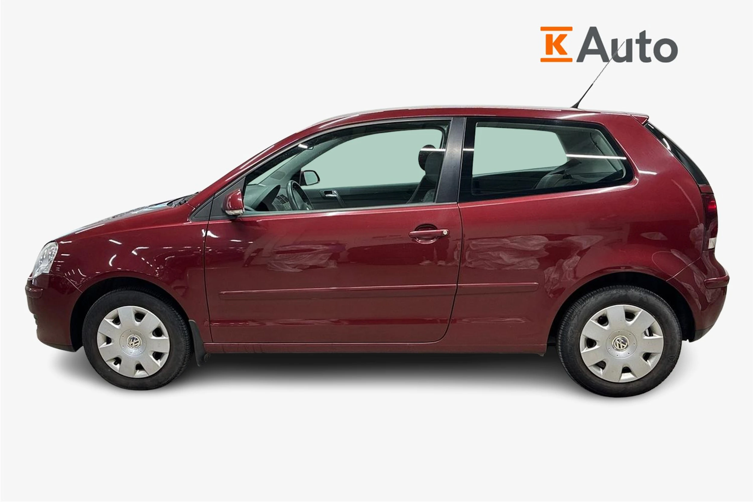 punainen Volkswagen Polo 2008 kuva 7.